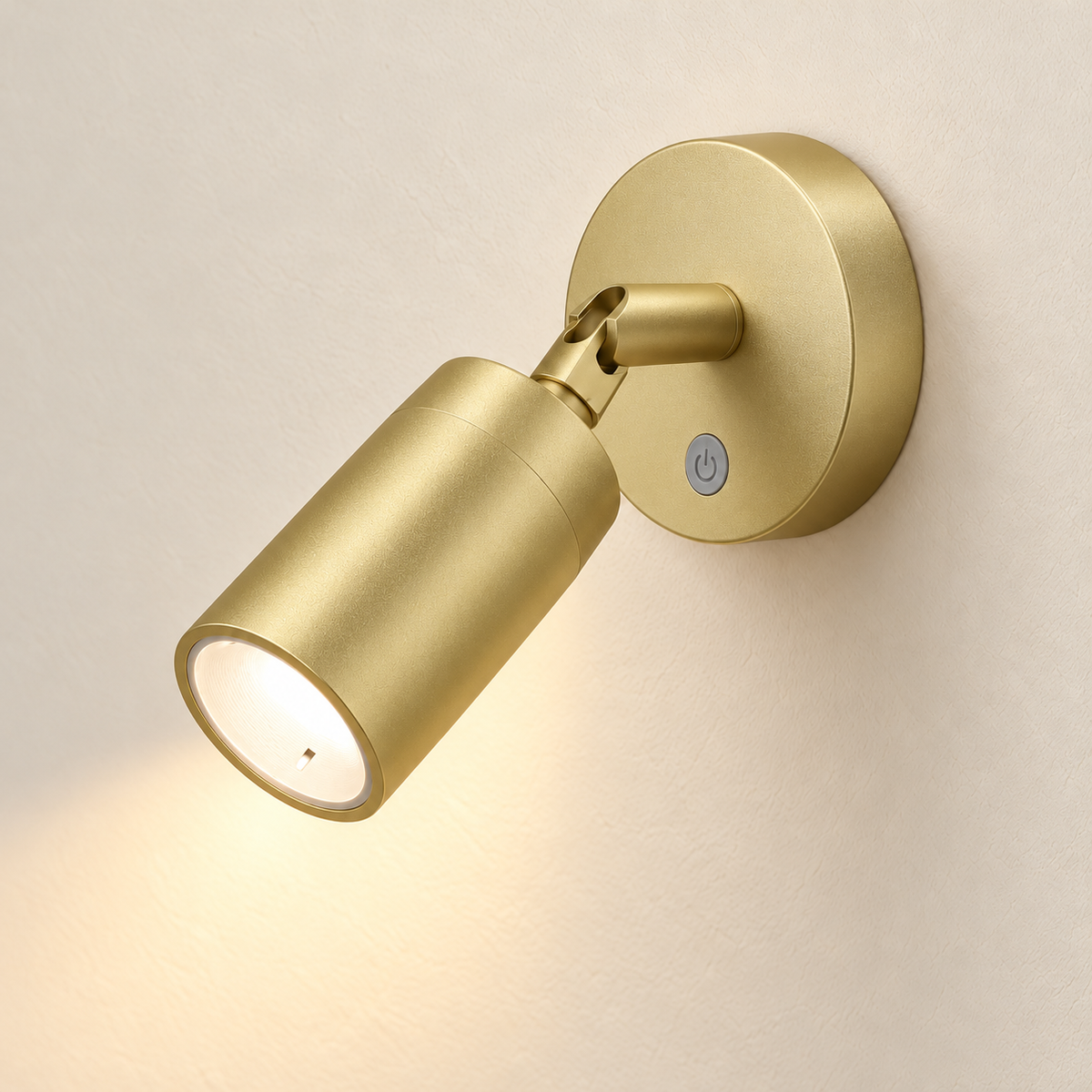 Galerie Rechargeable Art Spotlight – Gold, studio hero