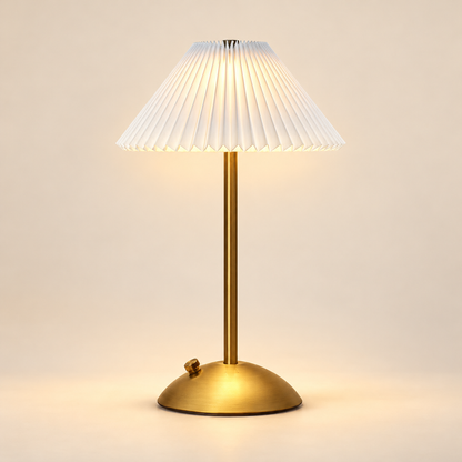 Poppy Rechargeable Table Lamp in White